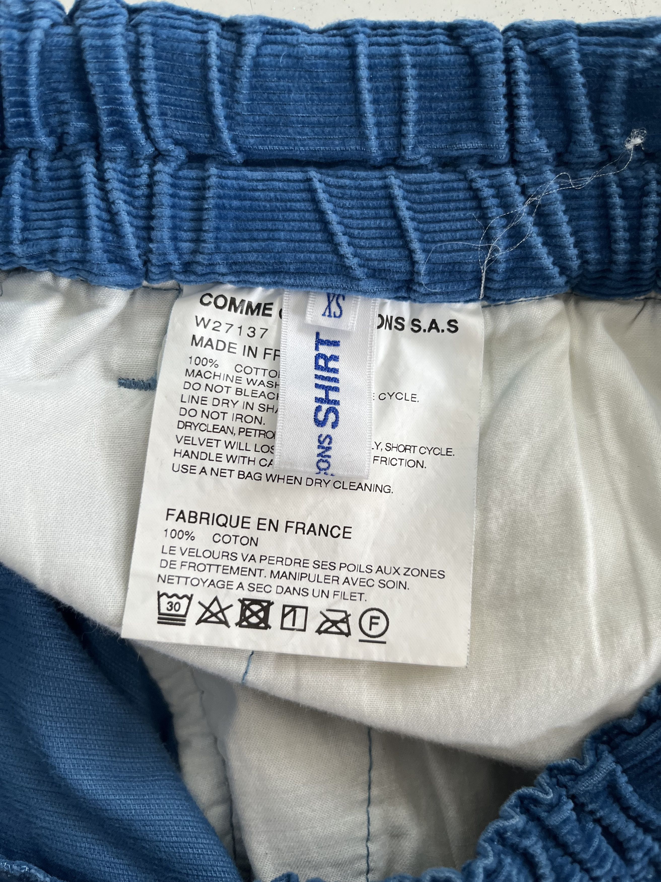 Comme des Garcons SHIRT Comme des Garcons Corduroy Shorts Size US 30 / EU 46 - 3 Thumbnail