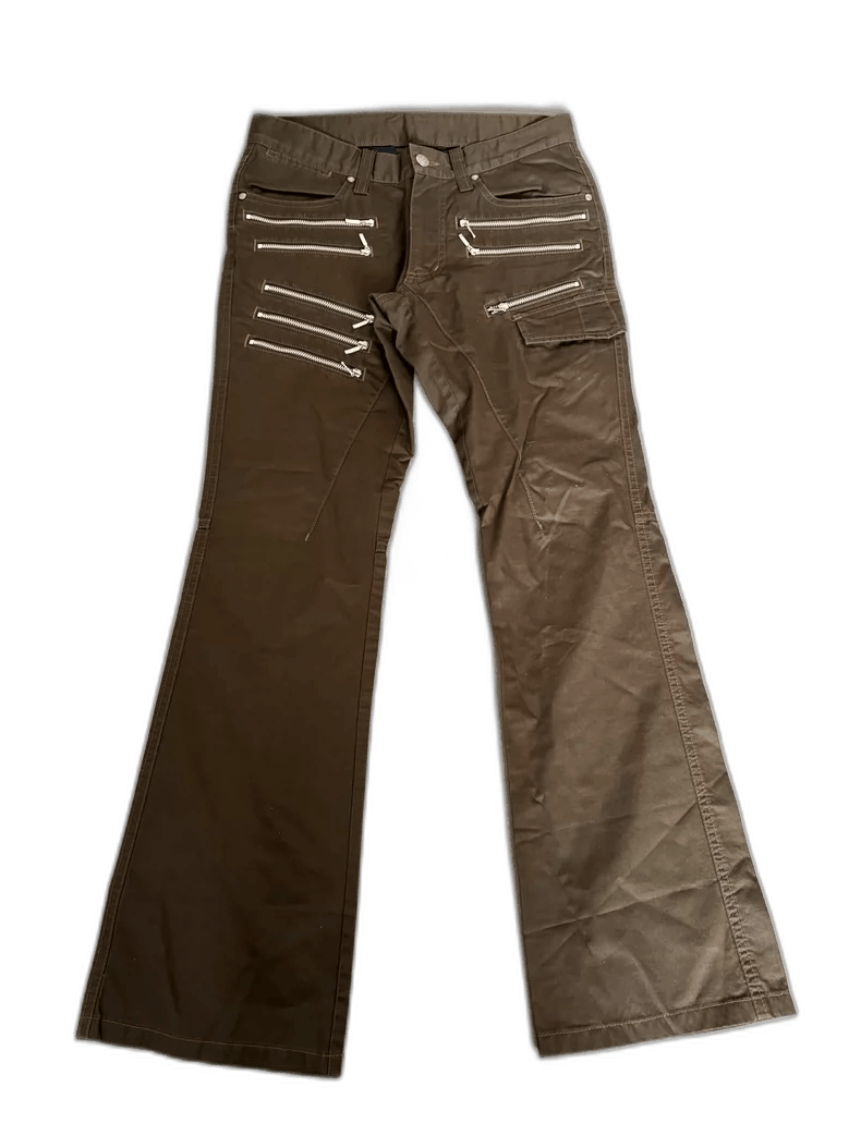 Vintage Tornado Mart Zip Detail Pants