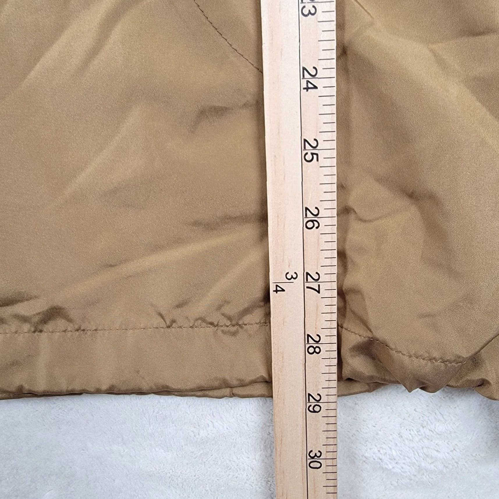 Vintage VINTAGE Windbreaker Money Theme Men's Jacket Zip Mustard XL Nylon Brown Dirty Hands Clean Money Shirt? Size US XL / EU 56 / 4 - 5 Thumbnail