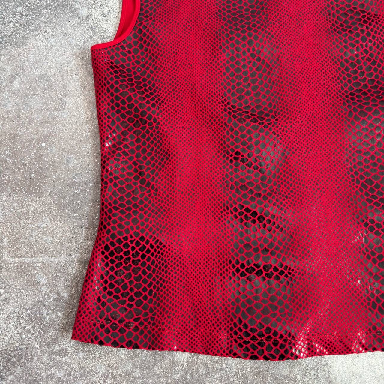 Miss Sixty Miss Sixty Luxury Y2K Snake Print Vintage Tank Top Size L / US 10 / IT 46 - 5 Thumbnail
