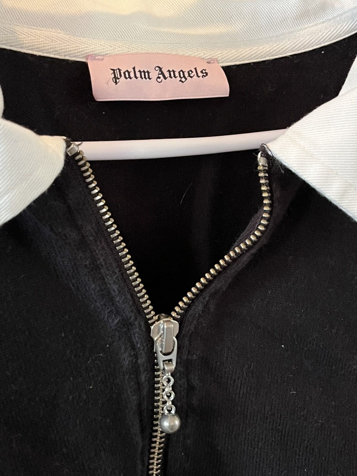 Palm Angels Palm Angels black rugby shirt w orange & purple stripes Size US M / EU 48-50 / 2 - 4 Thumbnail