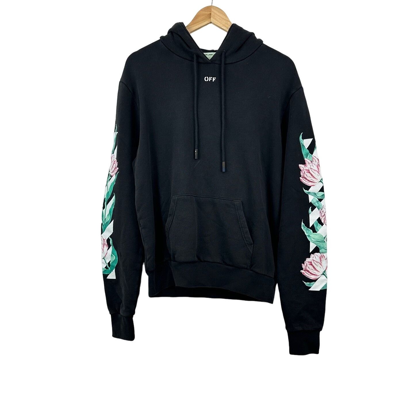Off-White Off-White Floral Tulip Arrows Hoodie S Size US S / EU 44-46 / 1 - 1 Thumbnail