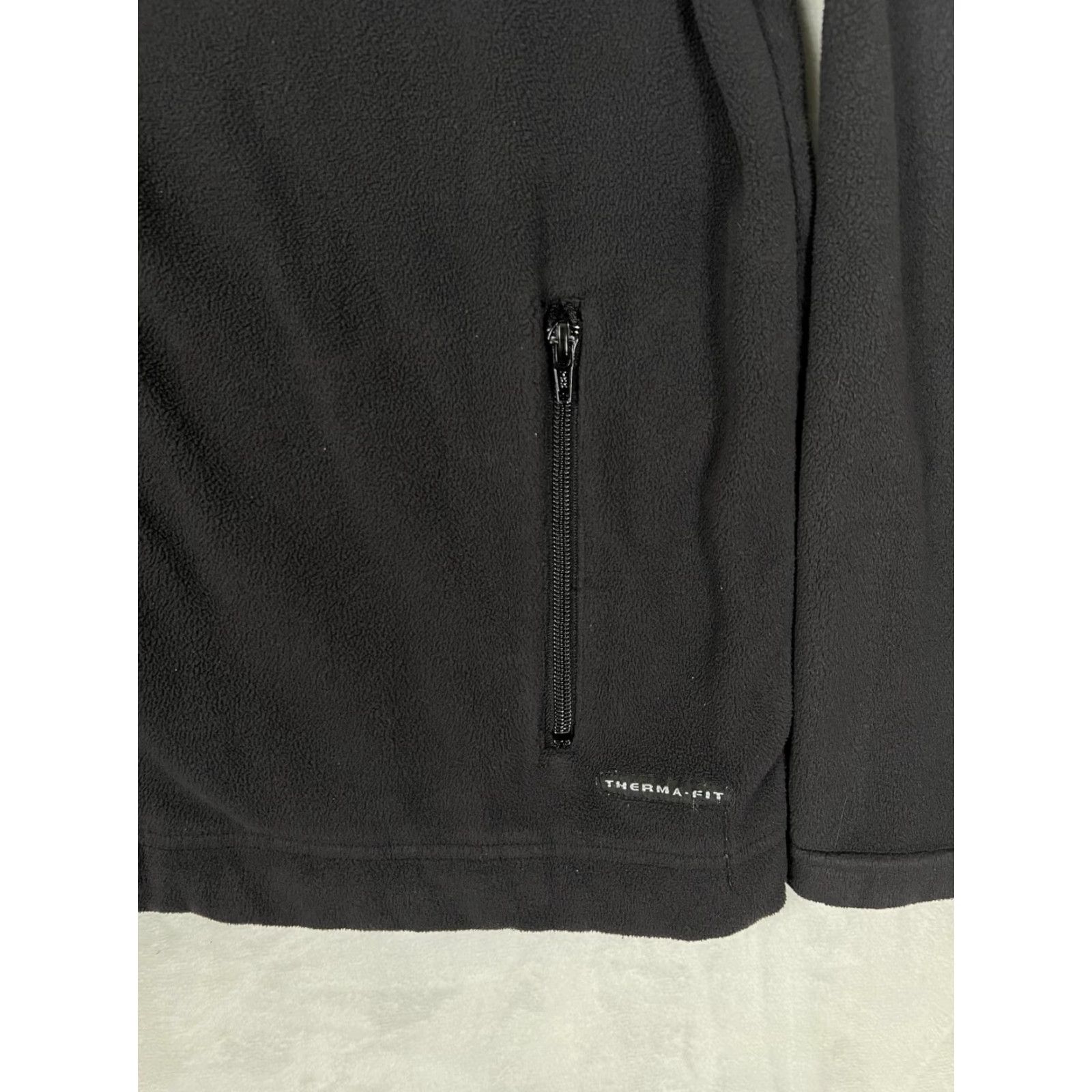 Nike Nike Therma-FIT Fleece Jacket Mens M Black Full Zip Collared Layer Jacket Size US M / EU 48-50 / 2 - 2 Thumbnail