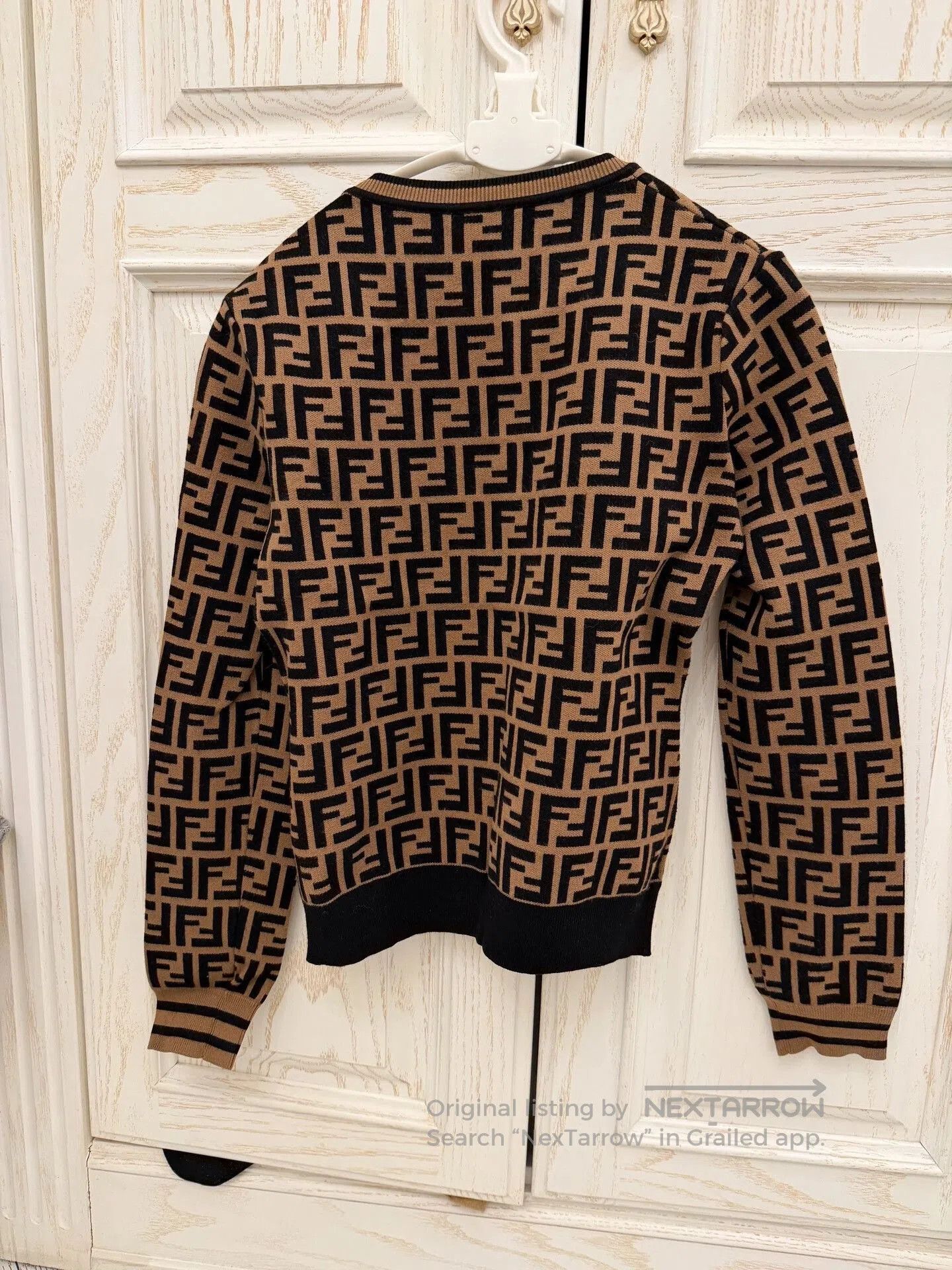 Fendi fendi long sleeve knitted printed sweater. Size US L / EU 52-54 / 3 - 2 Thumbnail