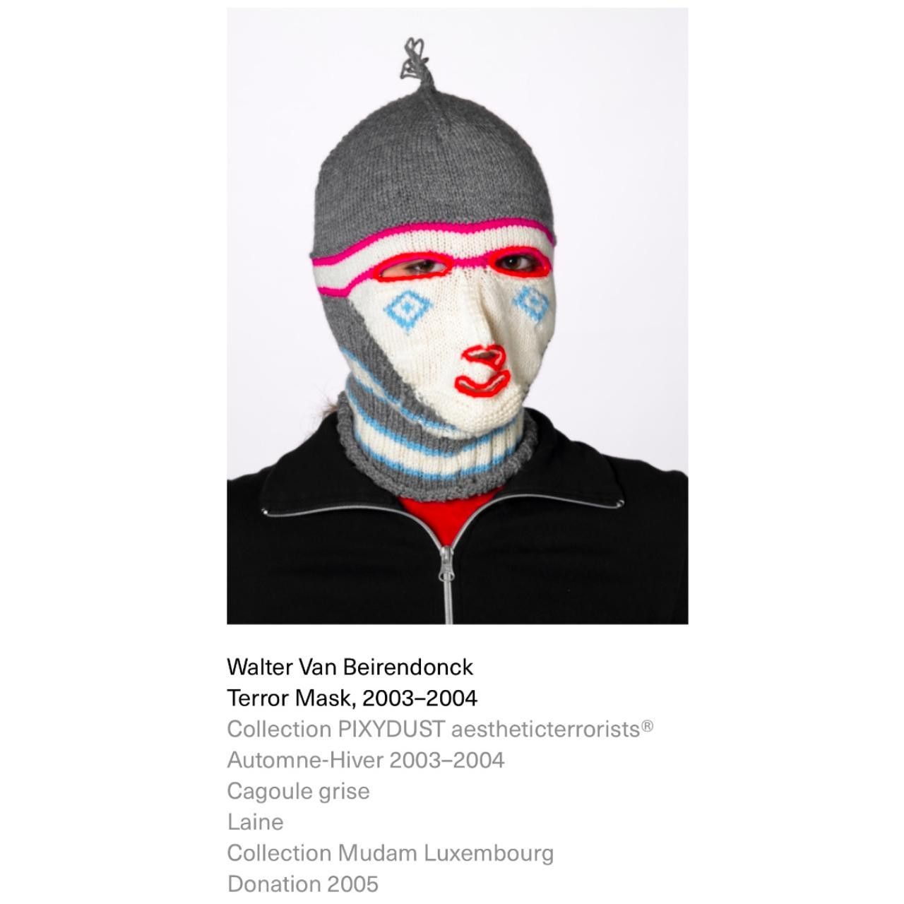 Walter Van Beirendonck Walter van Beirendonck Winter 2003/04 green terror mask Size ONE SIZE - 5 Thumbnail