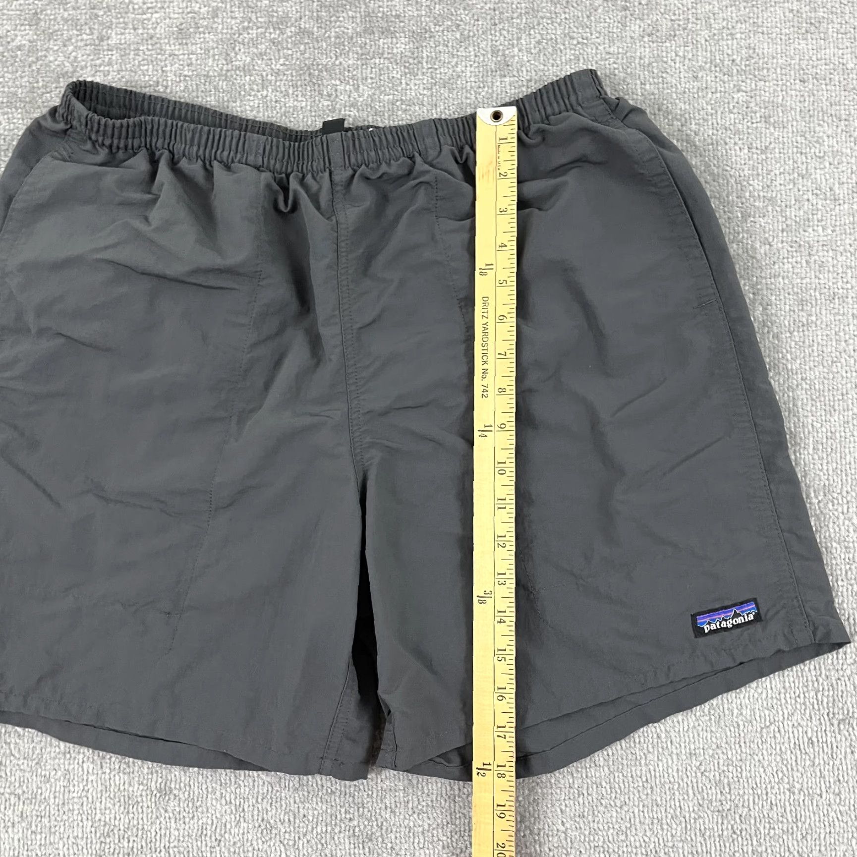 Patagonia Patagonia Baggies Shorts Mens Large 6" Lined Gray Shells Hybrid Swim Hiking Size US 33 - 4 Thumbnail
