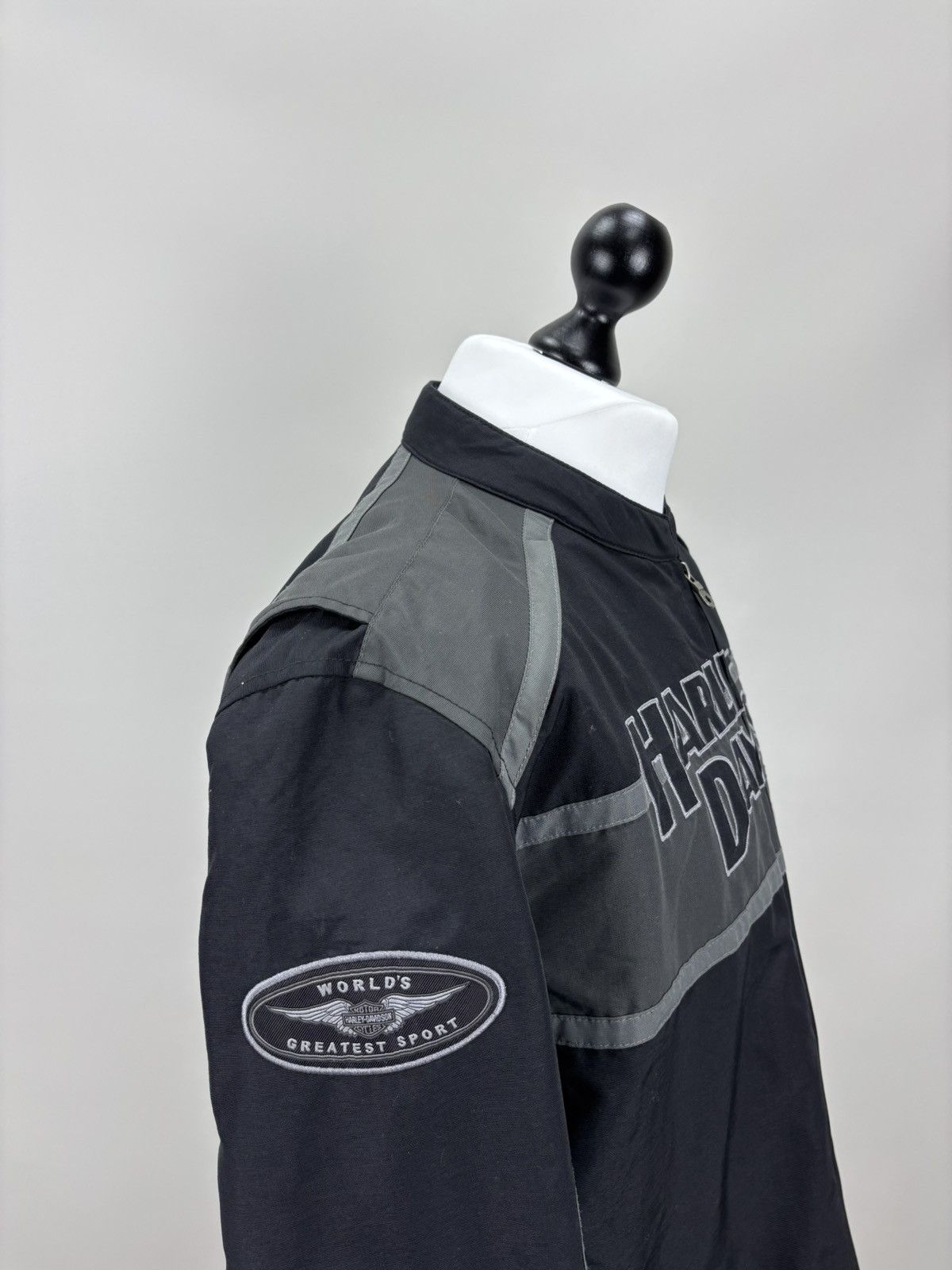 Harley Davidson Mens jacket Harley Davidson Size XL Color Black/Gray Size US XL / EU 56 / 4 - 6 Thumbnail