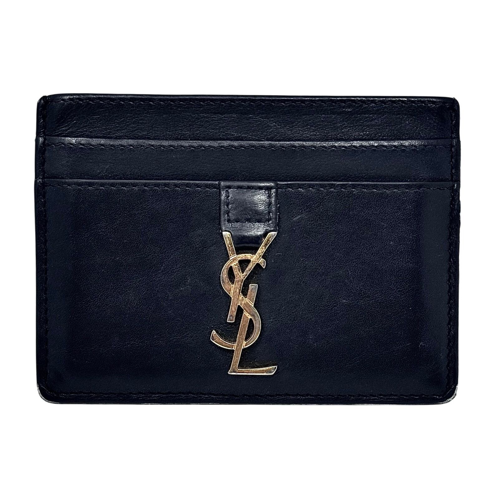 Saint Laurent Paris YSL Logo Cardholder Wallet Size ONE SIZE - 1 Thumbnail