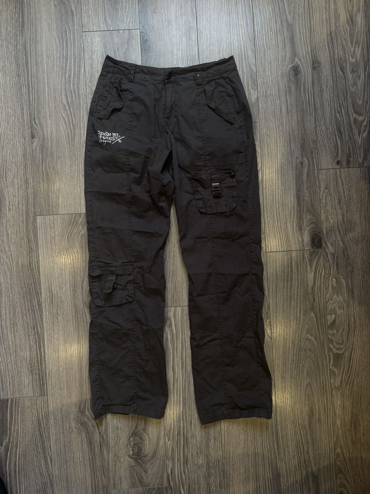 Ed Hardy Ed Hardy x Urban Outfitters multipocket cargo pants Size 26" / US 2 / IT 38 - 2 Thumbnail