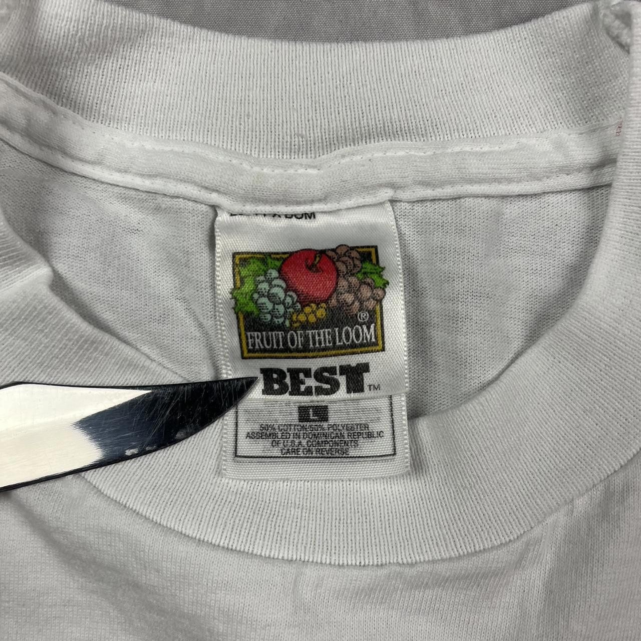 Fruit Of The Loom Vintage 90s Christian shirt Size US M / EU 48-50 / 2 - 4 Thumbnail