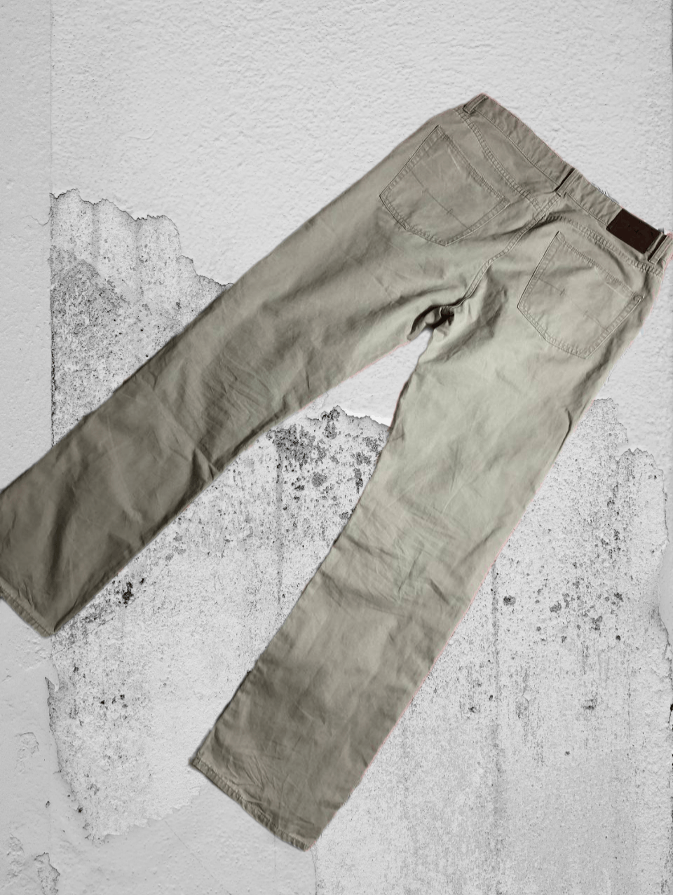 Japanese Brand Dirty Painted Distressed Thrashed Faded Baggy Jeans Y2K Size US 34 / EU 50 - 1 Thumbnail