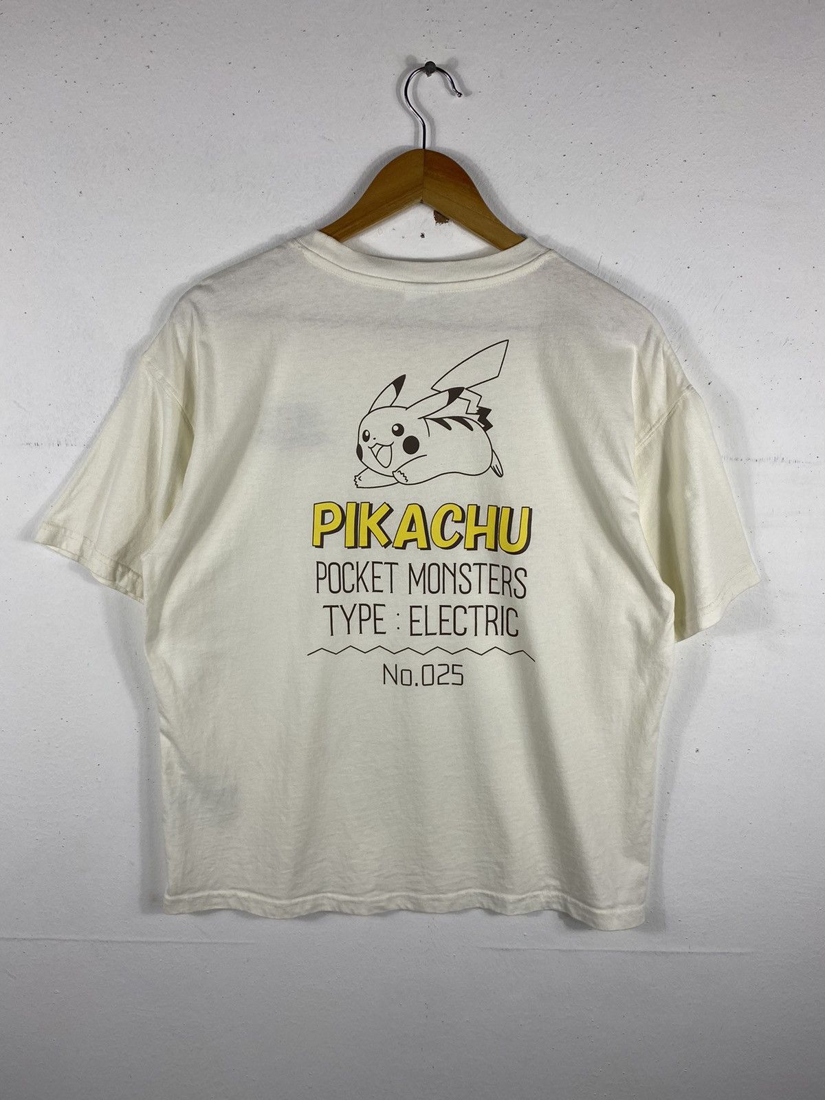 Cartoon Network × Pokemon Pocket Monster Pokemon Big Logo Tee Behind Size US M / EU 48-50 / 2 - 1 Thumbnail
