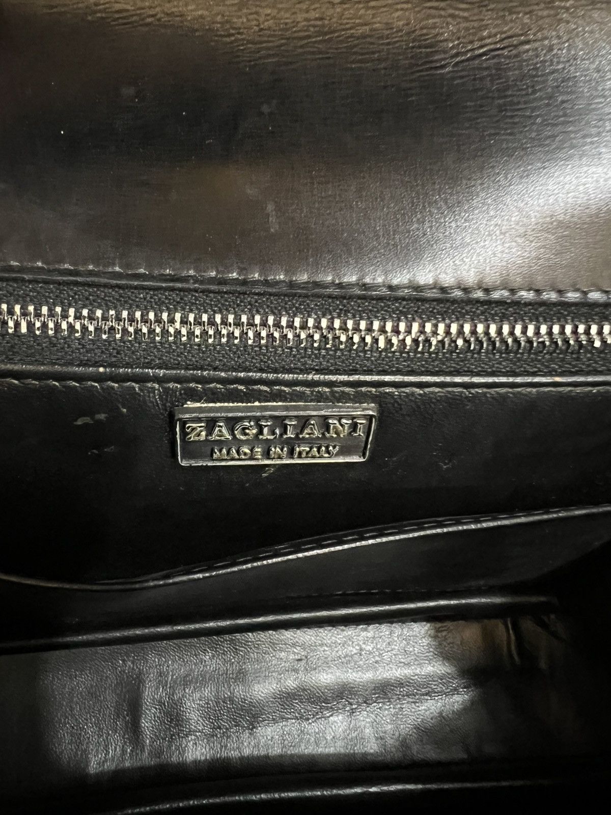 Genuine Leather Zagliani Made in Italy Genuine Leather Shoulder Bag Size ONE SIZE - 9 Thumbnail