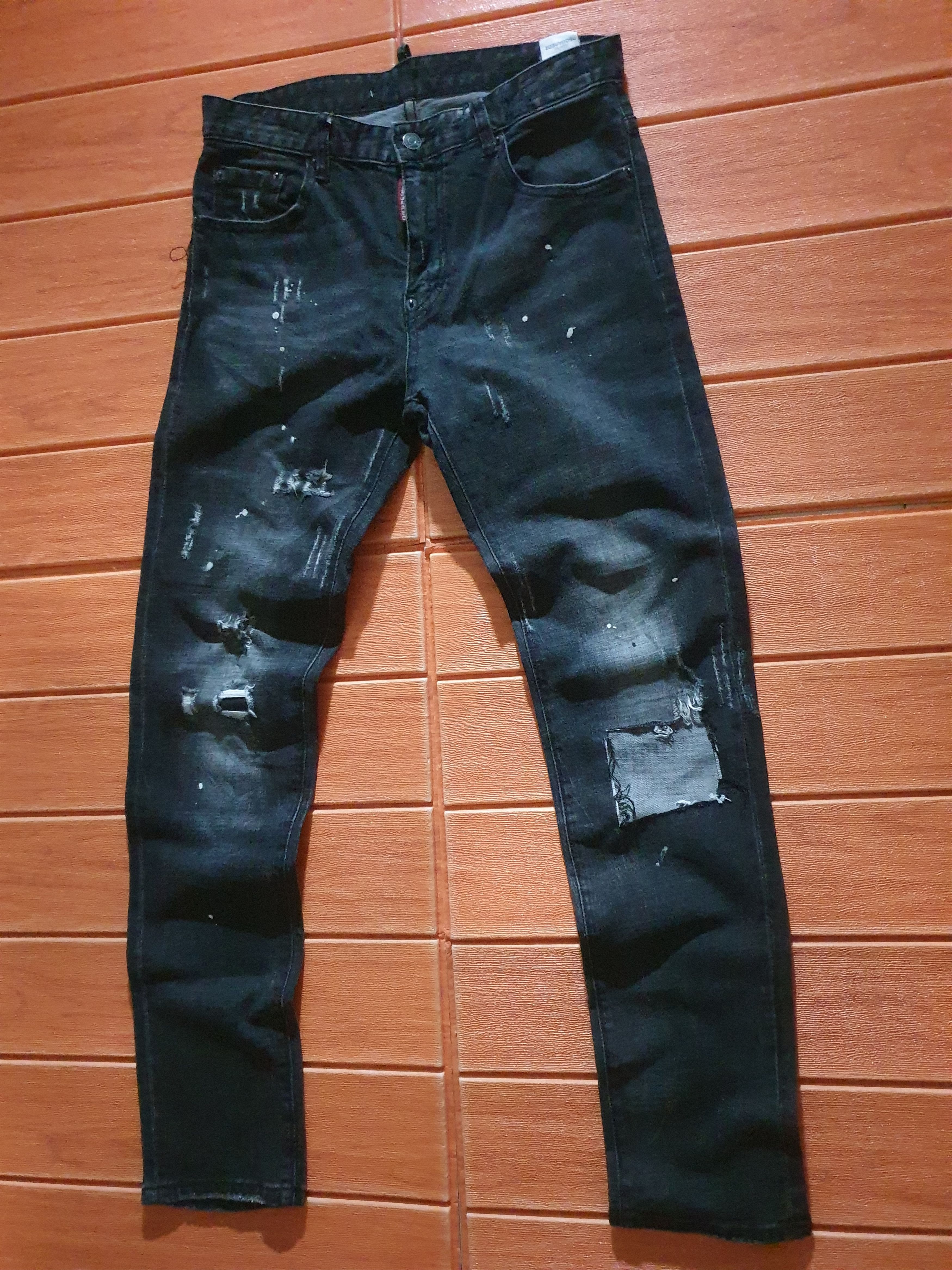 Dsquared2 💥Dsquared2 distressed denim jeans Size US 31 - 6 Thumbnail