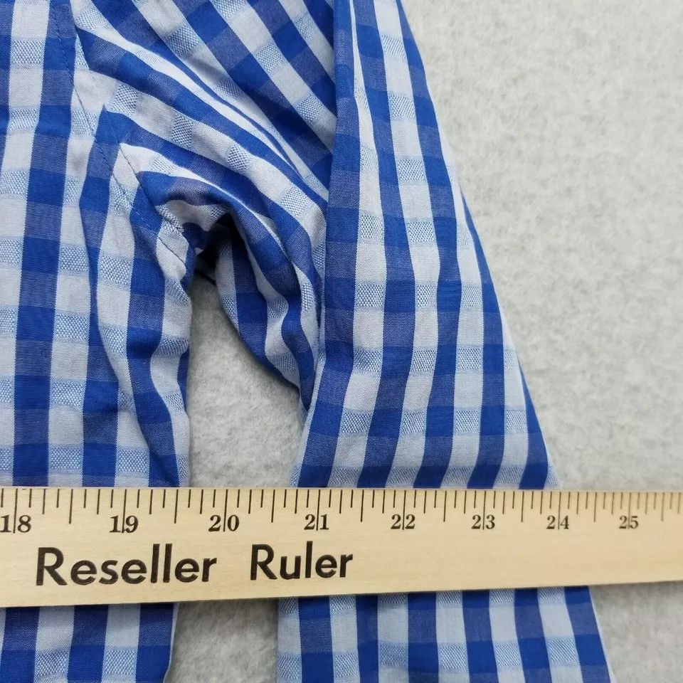 Original Penguin Penguin Shirt Mens 15 32/33 Check Casual Long Sleeve Size US L / EU 52-54 / 3 - 7 Thumbnail