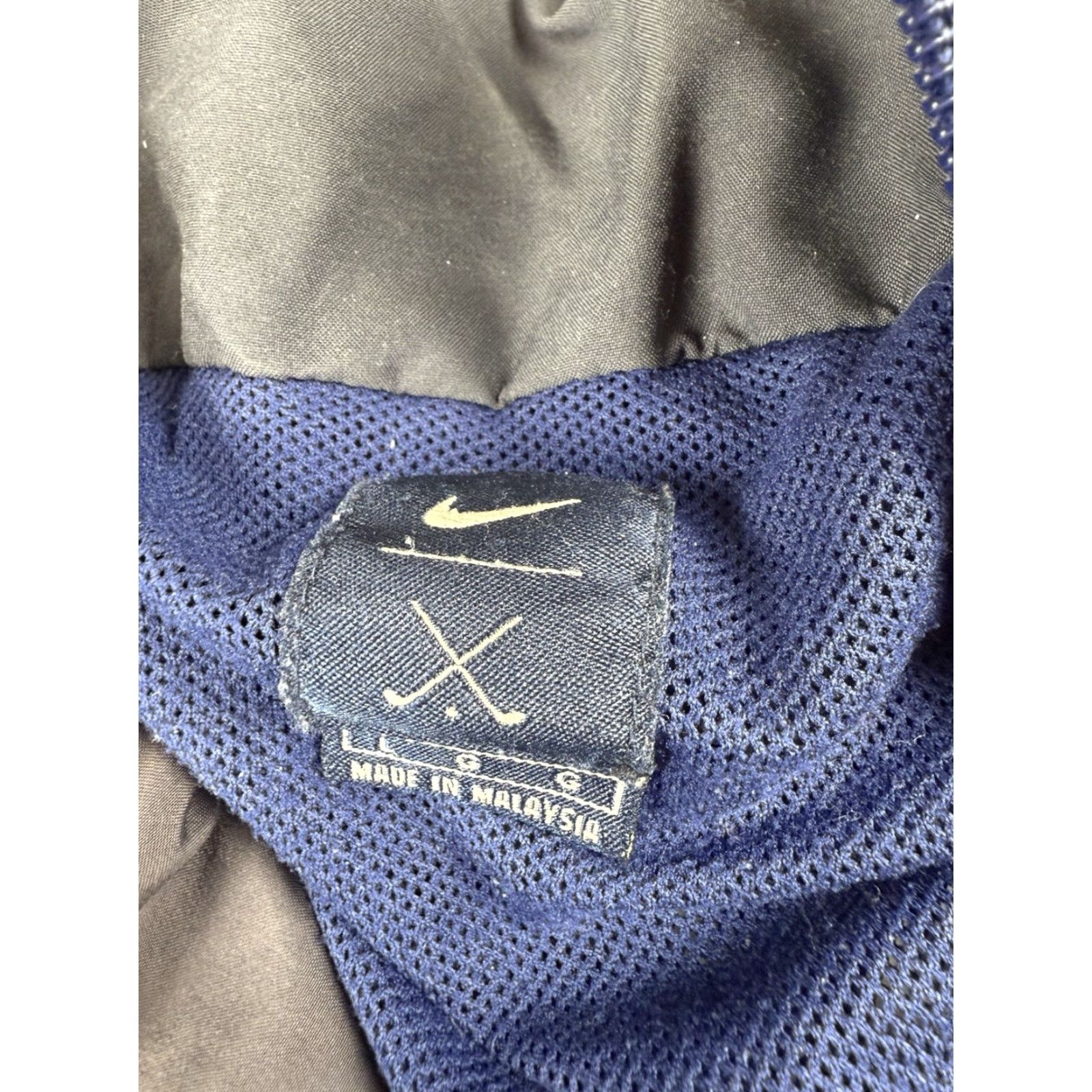 Nike **Nike Blue Golf Jacket Mens Large Windbreaker Full Zip Performance** User: **Nike Blue Windbreaker Mens Large Golf Jacket Full Zip Performance** Size US L / EU 52-54 / 3 - 3 Thumbnail