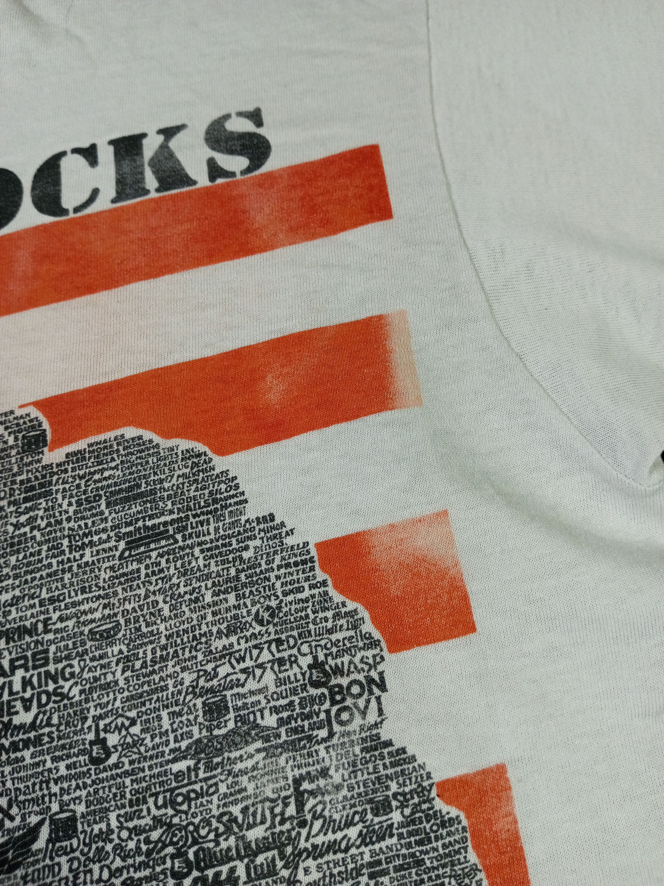 Band Tees × Vintage Vintage 90s Family Tree Of American Rock Tees Size US L / EU 52-54 / 3 - 11 Thumbnail