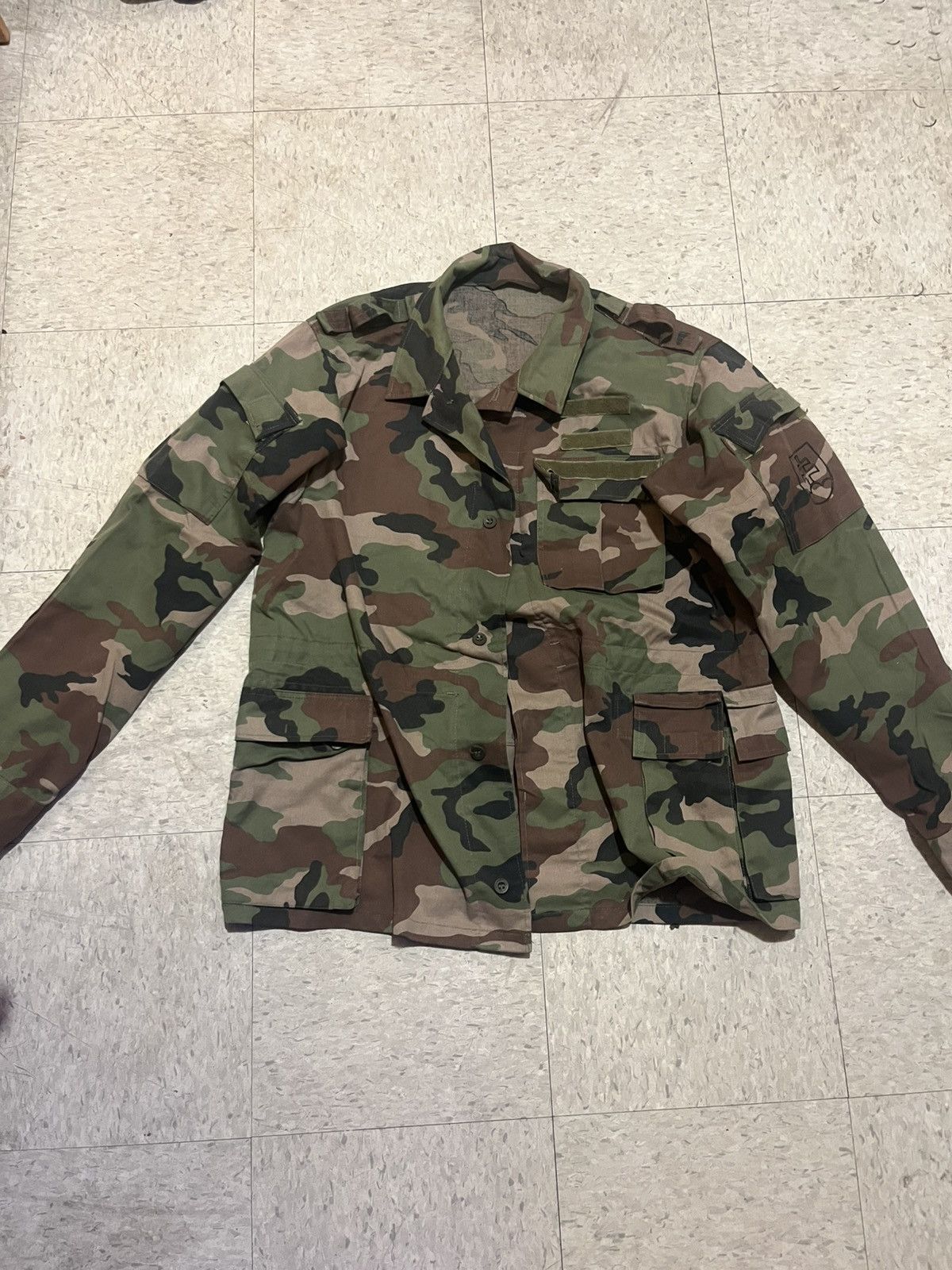 Vintage Slovakian Military Jacket Size US XL / EU 56 / 4 - 1 Thumbnail