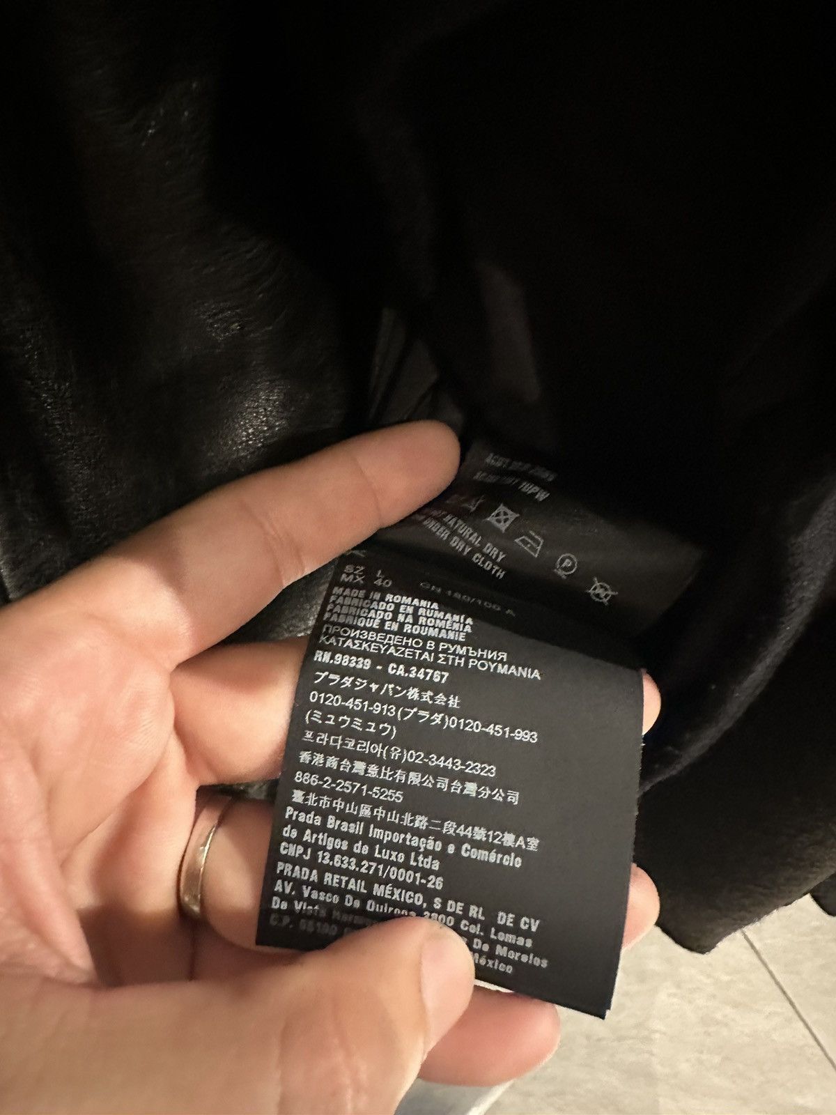 Prada PRADA OVERSIZED WOOL SHIRT Size US L / EU 52-54 / 3 - 7 Thumbnail