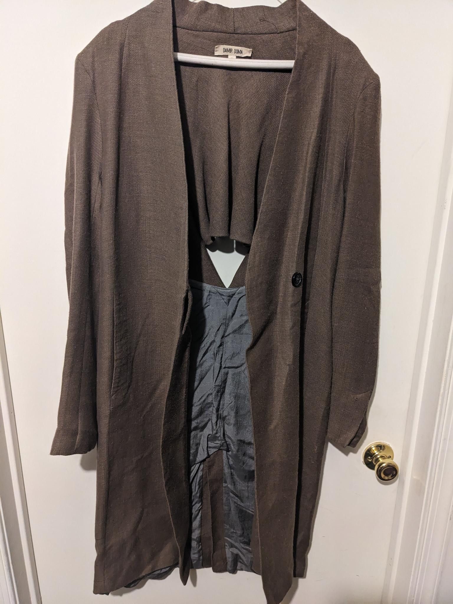 Damir Doma Damir Doma Wool-Cotton Dress/Gown Size XS / US 0-2 / IT 36-38 - 1 Thumbnail