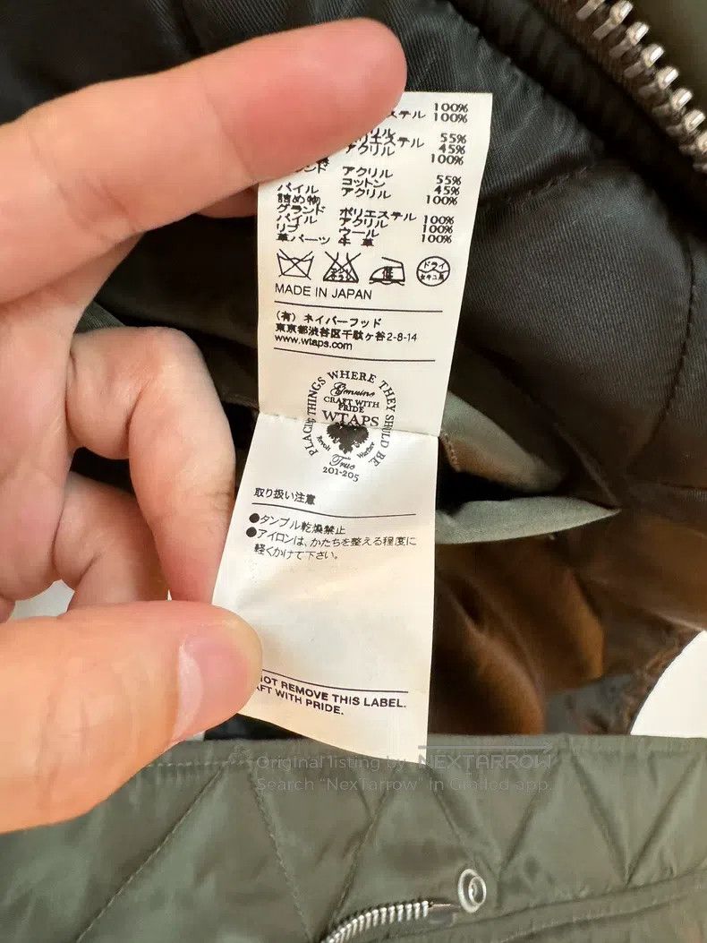 Wtaps Wtaps Military green coat Size US M / EU 48-50 / 2 - 5 Thumbnail