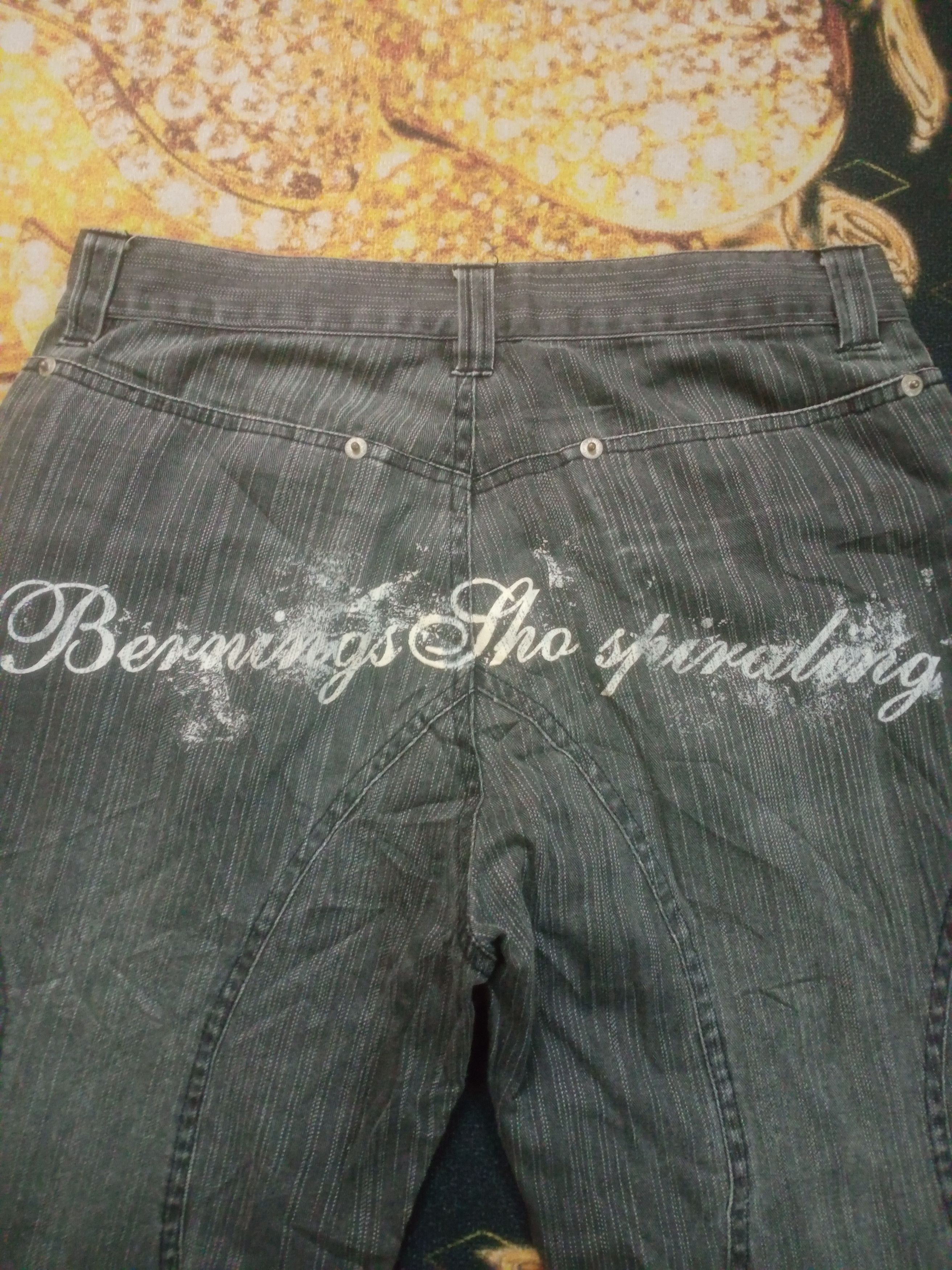 Hysteric Glamour Rare Japanese Brand Bernings Sho Flare Denim Size US 28 / EU 44 - 10 Thumbnail
