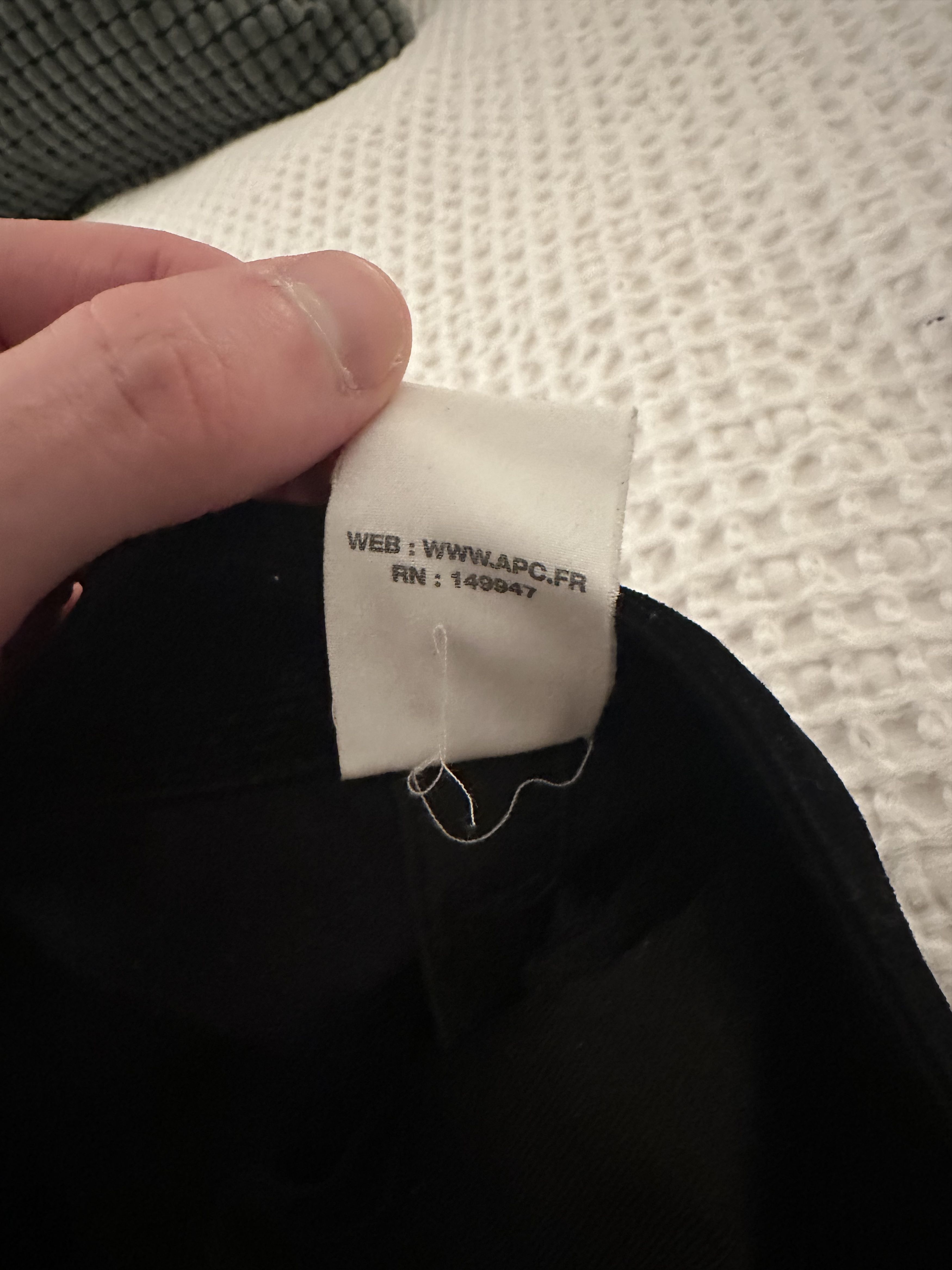 A.P.C. APC Black Corduroy Pants Size US 29 - 4 Thumbnail