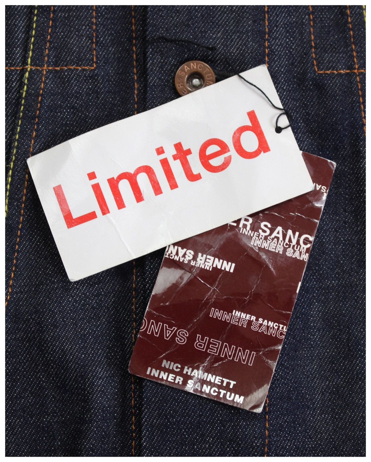 Katharine Hamnett London × Vintage AW2000 NIC HAMNETT INNER SANCTUM BY KATHARINE HAMNETT DENIM Size US S / EU 44-46 / 1 - 12 Thumbnail