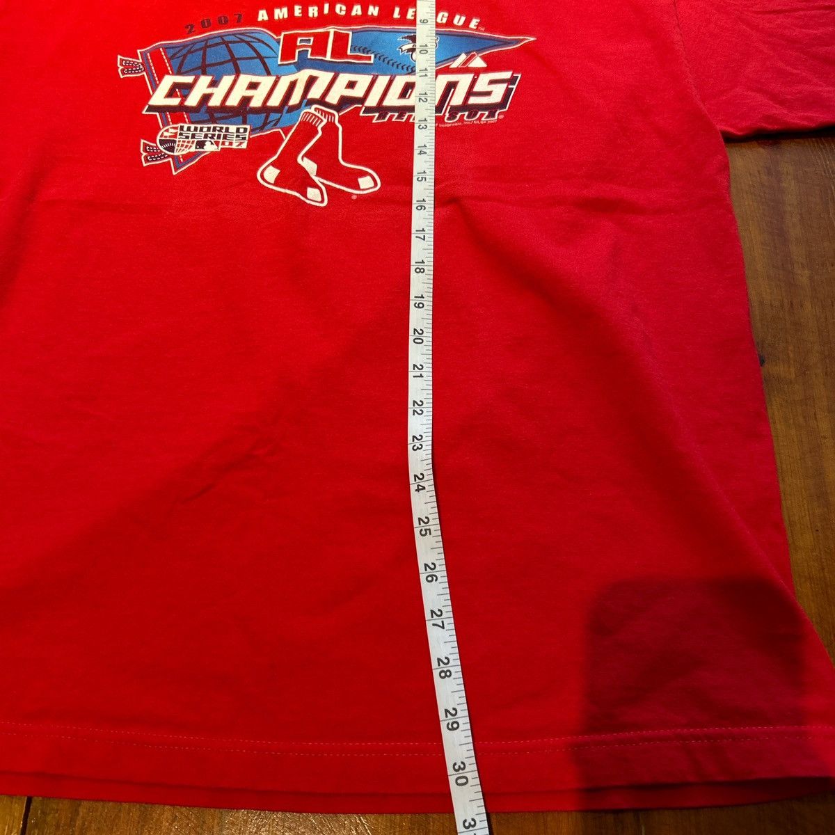 Other Vintage 2007 Boston Red Sox AL Champions Tee Size US XL / EU 56 / 4 - 5 Thumbnail