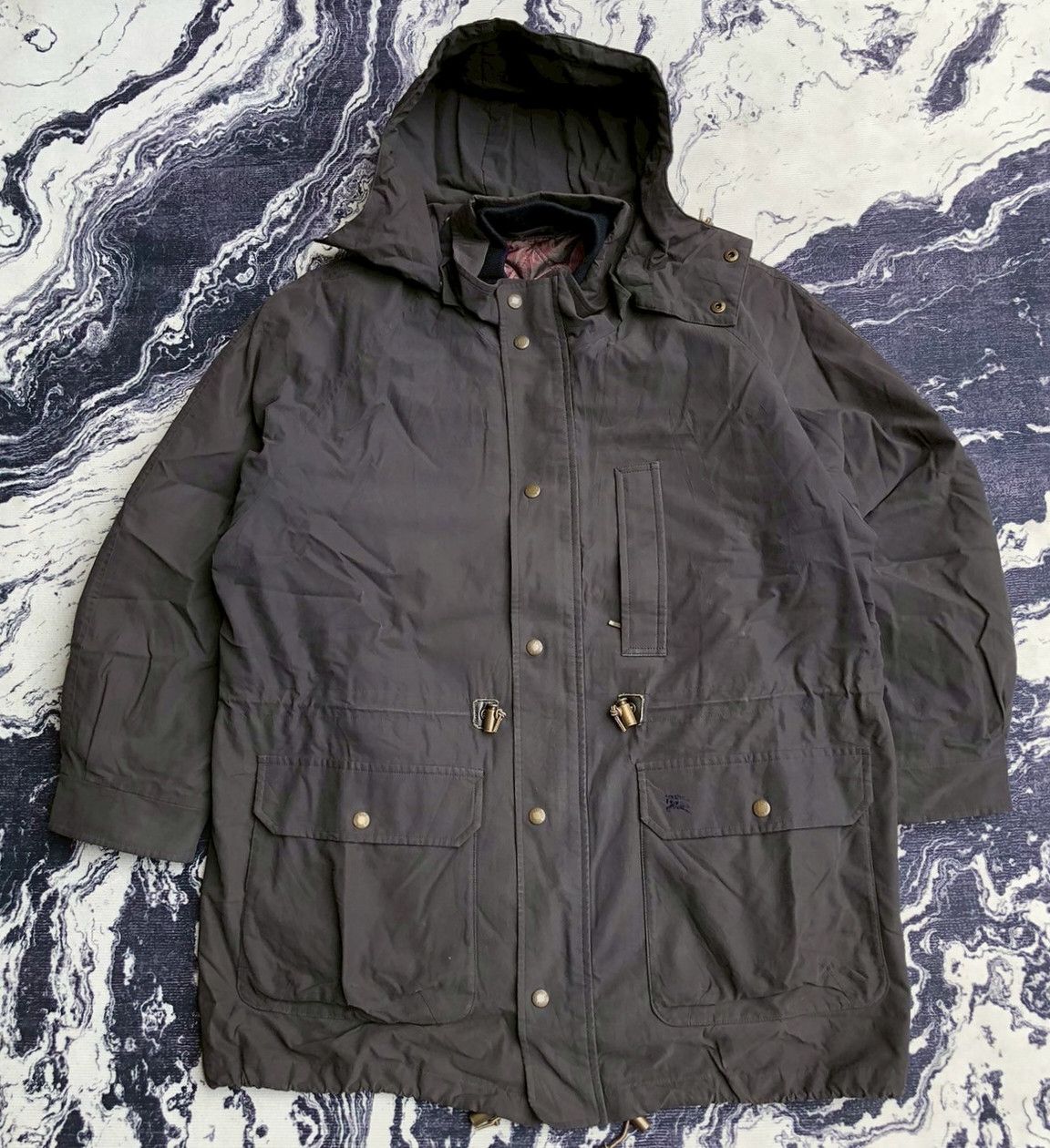 Burberry Vintage Burberrys Detachable Hood Parka with Inner Liner Size US L / EU 52-54 / 3 - 2 Thumbnail