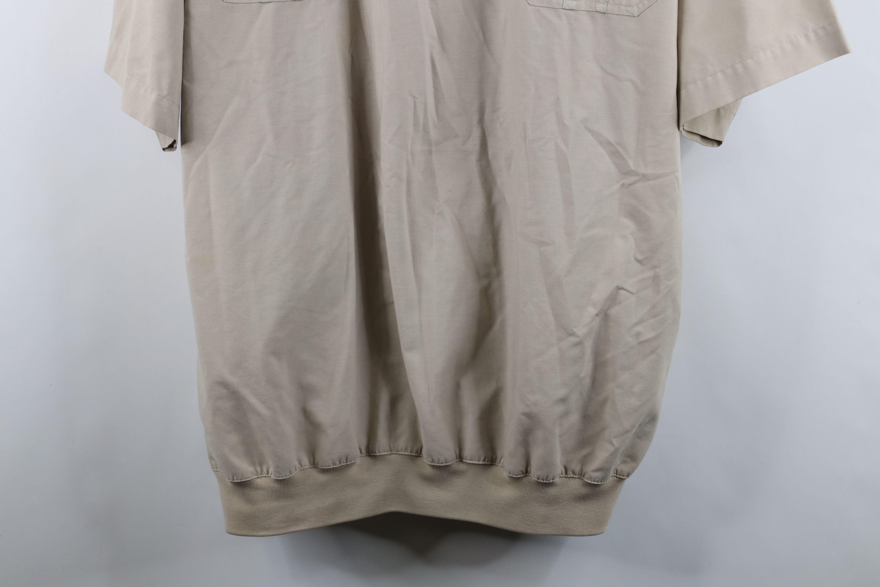 Vintage Vintage 90s Streetwear Ribbed Collared Pullover Polo Shirt Size US XXL / EU 58 / 5 - 3 Thumbnail
