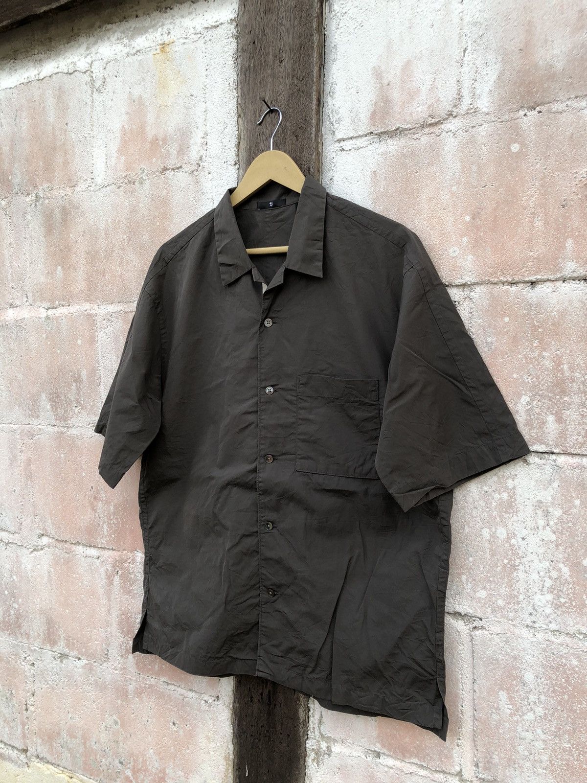 Jil Sander × Uniqlo Jil Sander Uniqlo Shirt Button Up Pocket Size US L / EU 52-54 / 3 - 3 Thumbnail