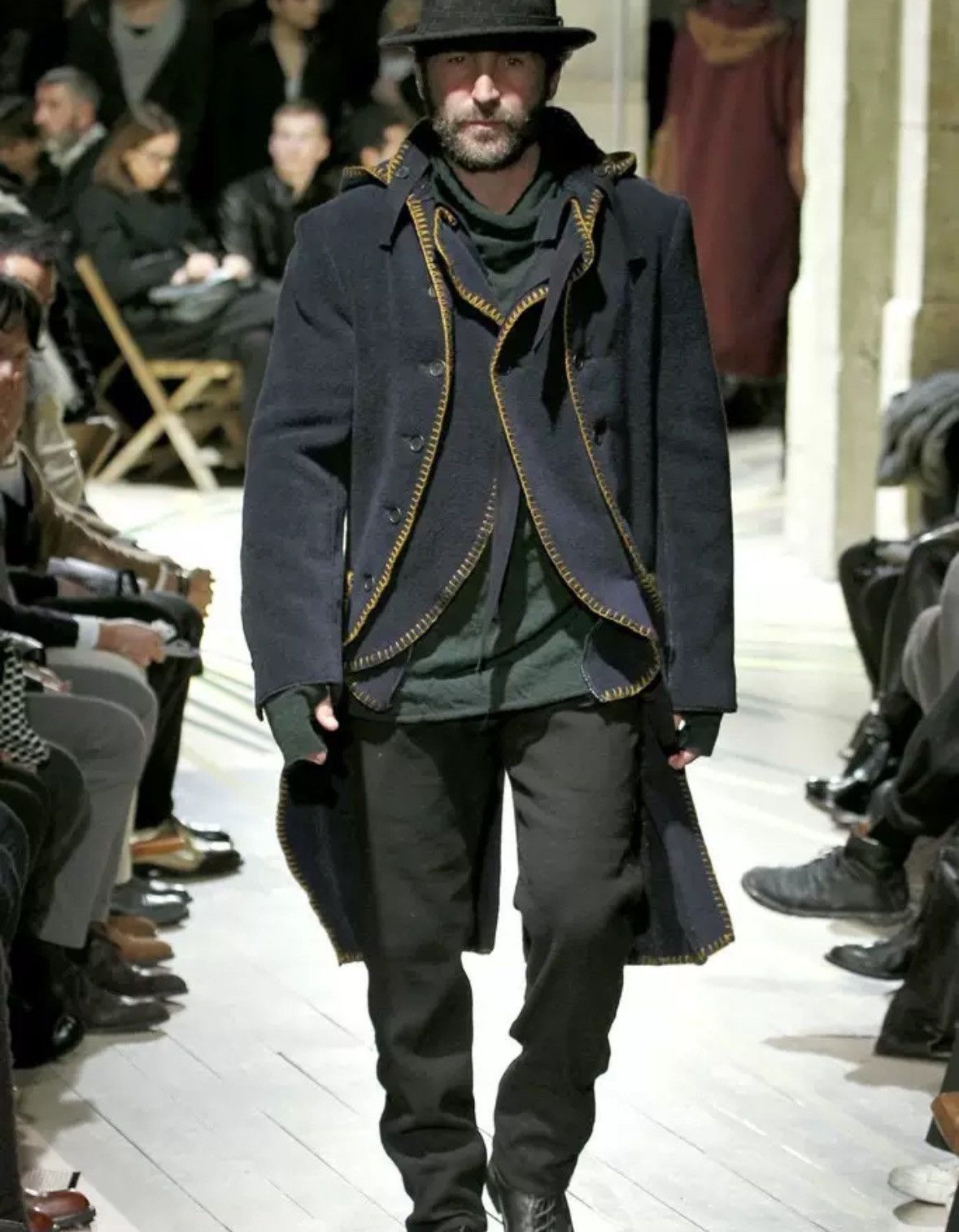 Yohji Yamamoto Yohji Yamamoto 21aw hand sewn multi button coat Size US L / EU 52-54 / 3 - 8 Thumbnail