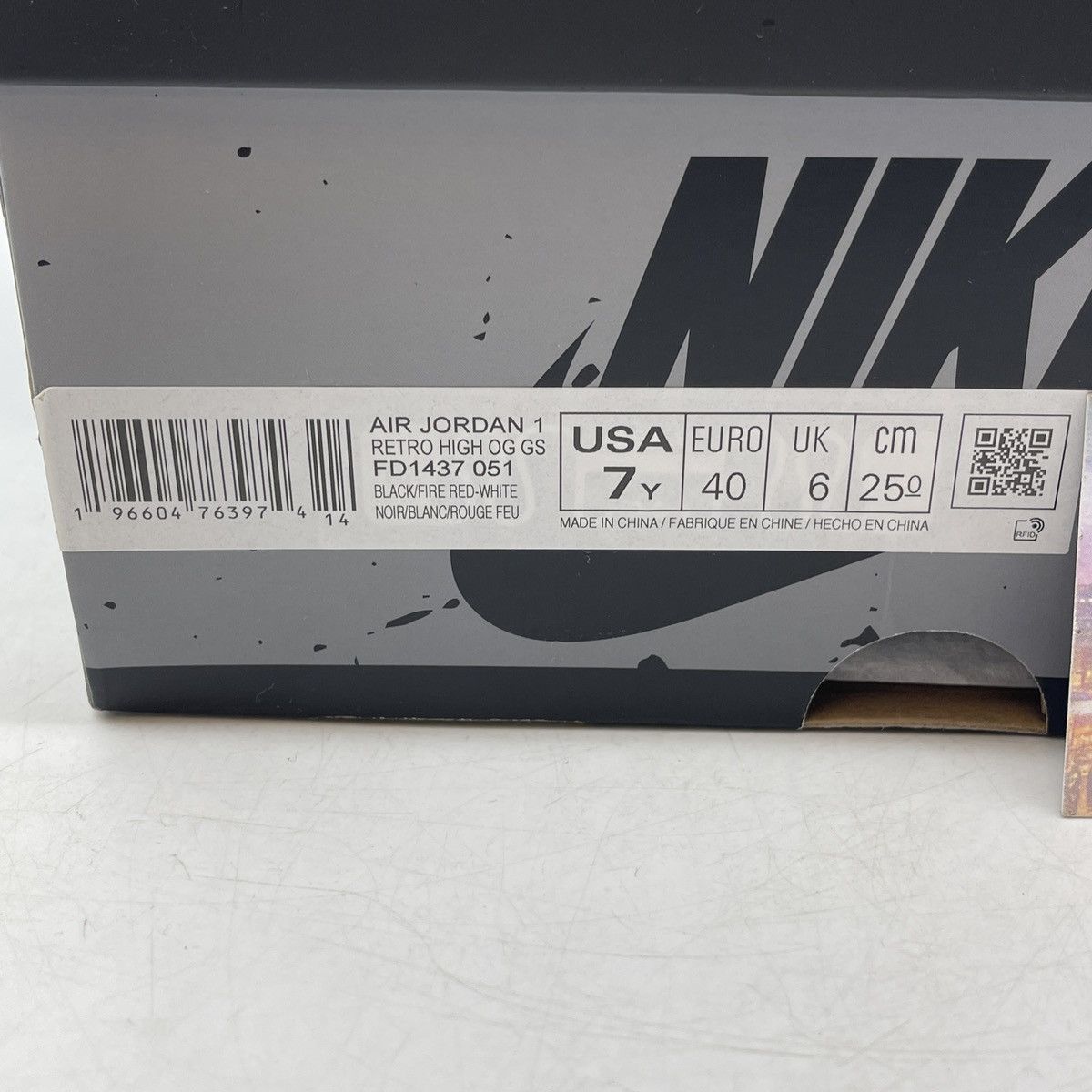 Jordan Brand Air Jordan 1 high washed black Size US 7 / EU 40 - 9 Thumbnail