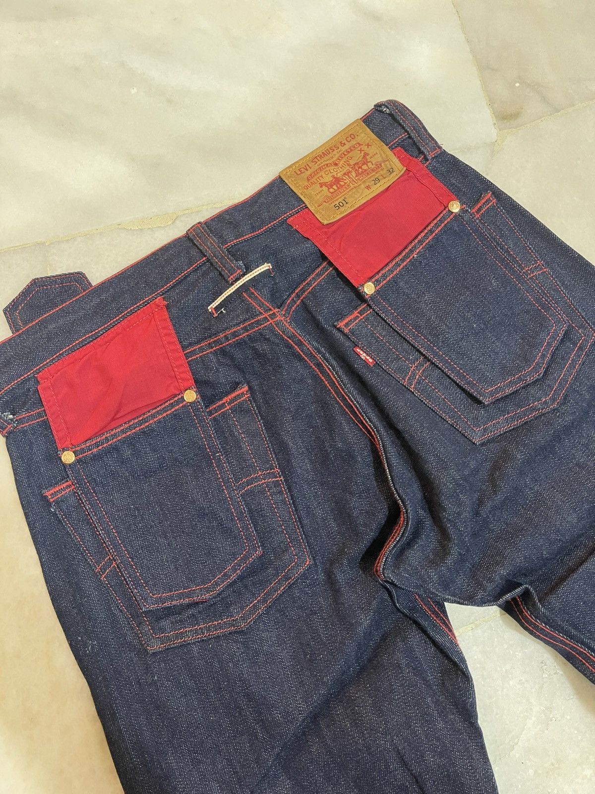 Jean Paul Gaultier Limited Edition Jean Paul Gaultier X Levis Jeans Size US 28 / EU 44 - 11 Thumbnail
