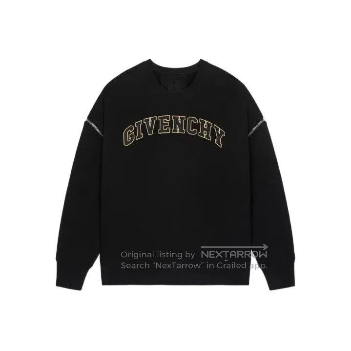 Givenchy Givenchy SS22 Logo Detachable Sleeve Crewneck Sweatshirt. Size US M / EU 48-50 / 2 - 1 Thumbnail