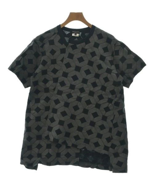 Comme des Garcons Homme Plus T-Shirts all-over pattern crewneck short sleeve Gray x Black Size US M / EU 48-50 / 2 - 1 Thumbnail