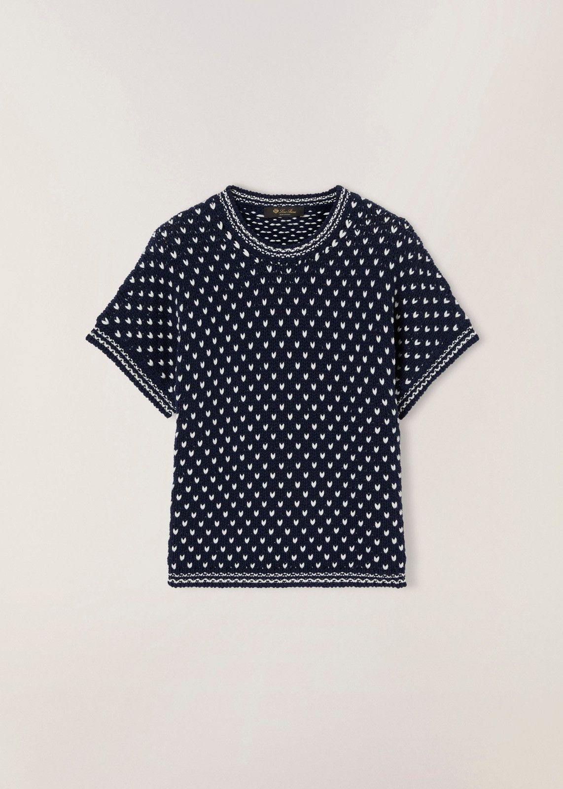 Loro Piana o1srvl11e0424 Sweater in Black & White Size S / US 4 / IT 40 - 1 Thumbnail