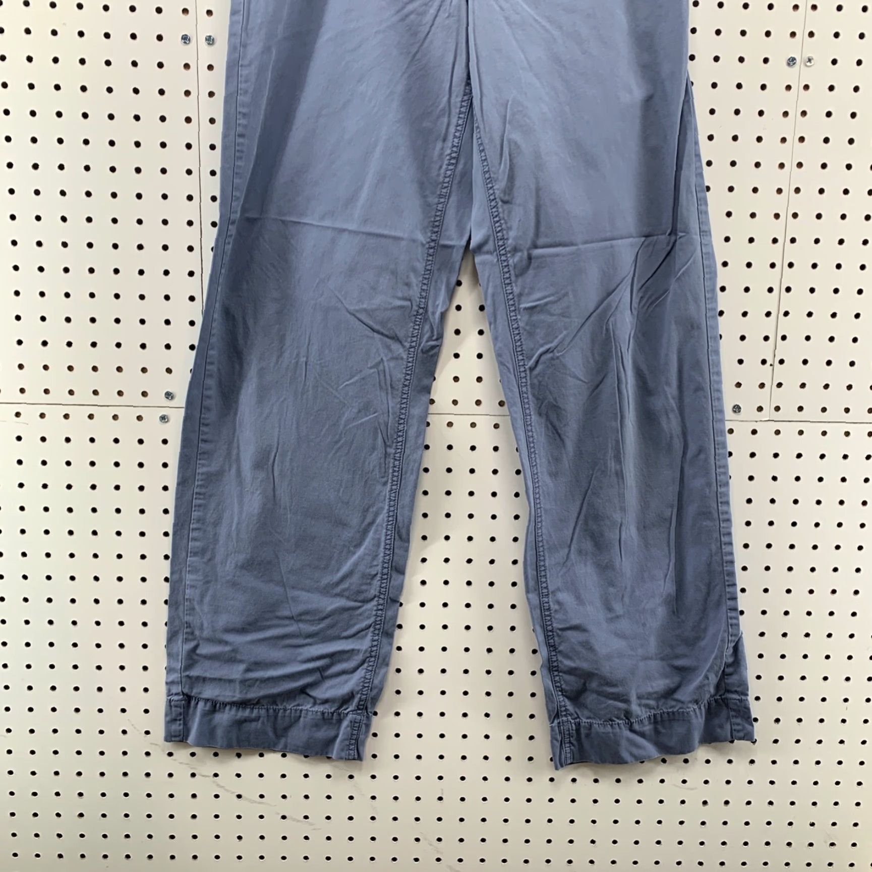 Vintage L.L. Bean Womens Chino Straight Pants 6 Tall 27" Waist 31" Inseam Blue Size 28" / US 6 / IT 42 - 7 Thumbnail