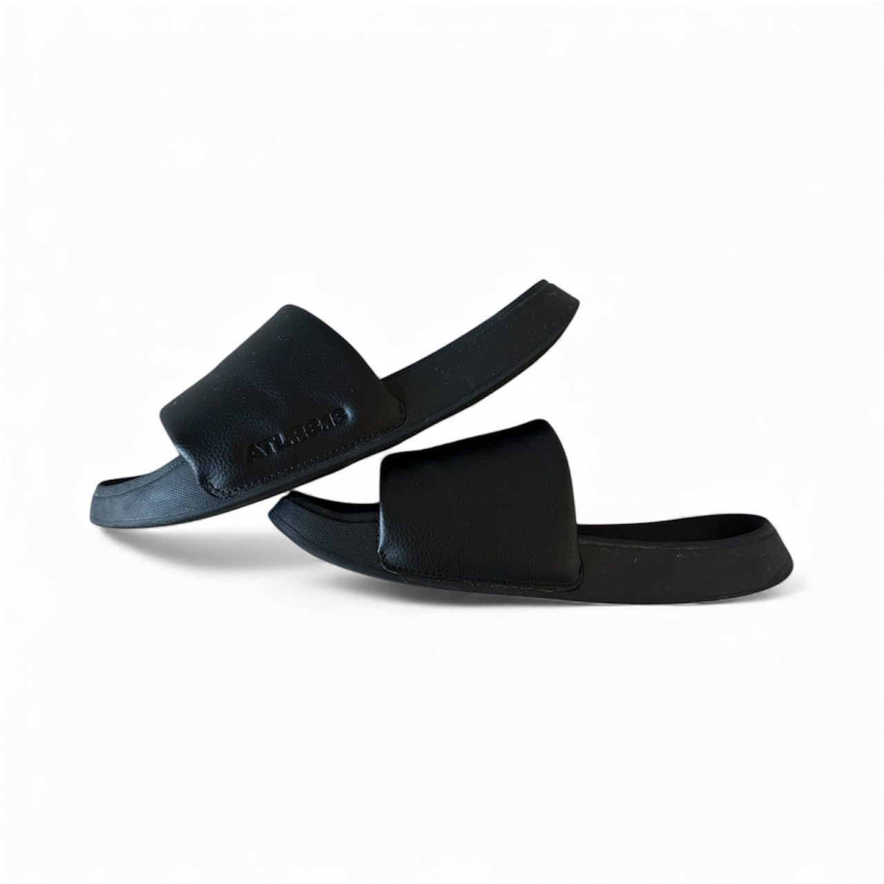 H&M H&M Mens Black Pool Slides - Size 45 Size US 10 / EU 43 - 1 Thumbnail