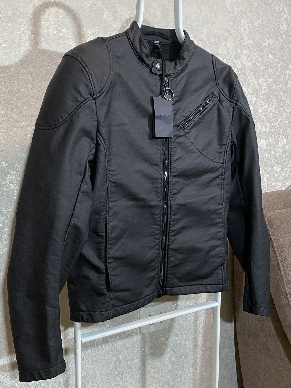 Barbour × Belstaff Belstaff New Black Men Motorcycle Jacket Racing Size US M / EU 48-50 / 2 - 3 Thumbnail