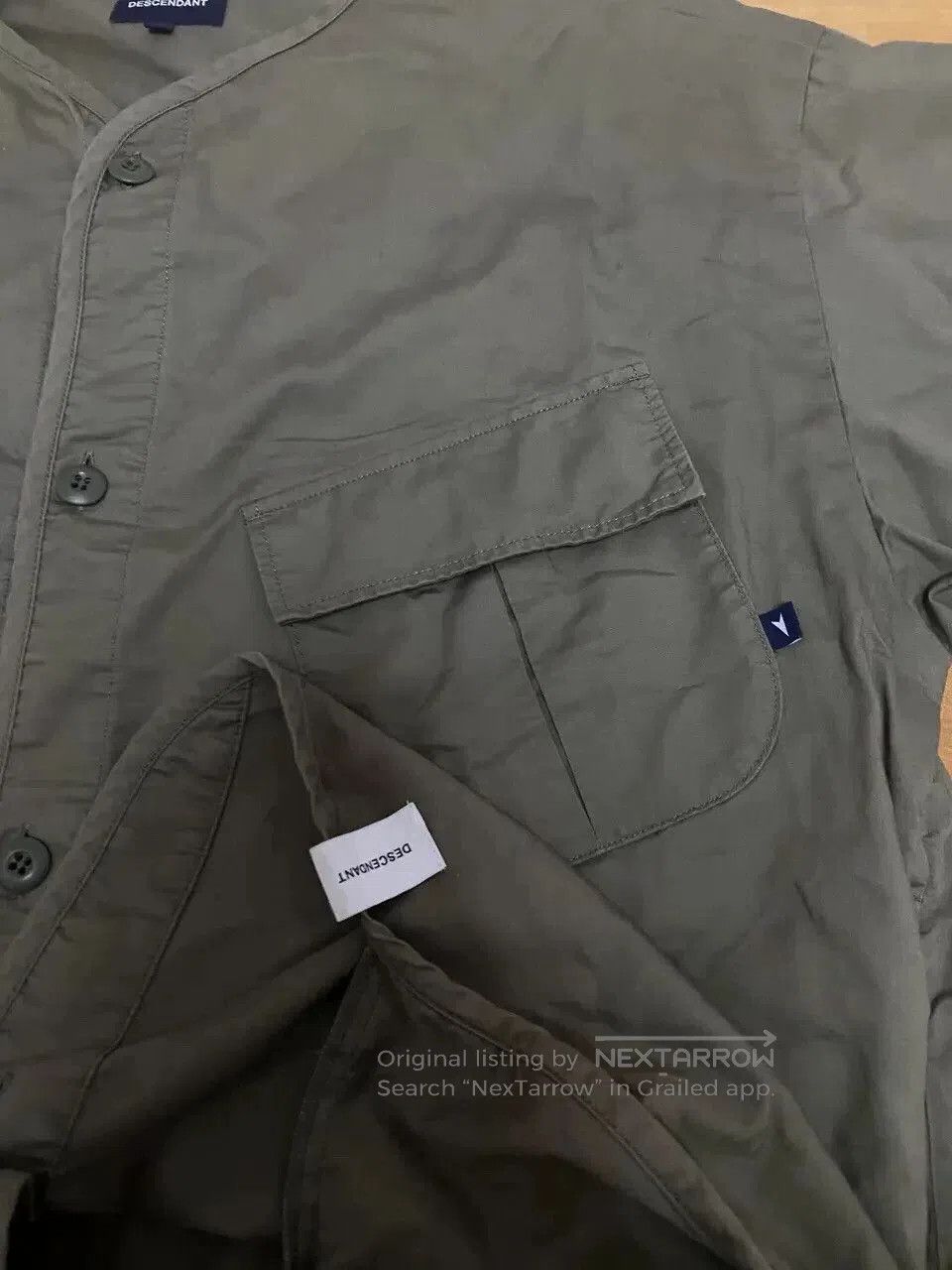 Descendant DESCENDANT Pocket Jacket Coat. Size US L / EU 52-54 / 3 - 2 Thumbnail