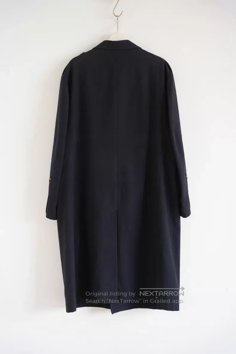 Yohji Yamamoto Yohji Yamamoto size os 90s Double-breasted Gold Button Coat Size US M / EU 48-50 / 2 - 2 Thumbnail