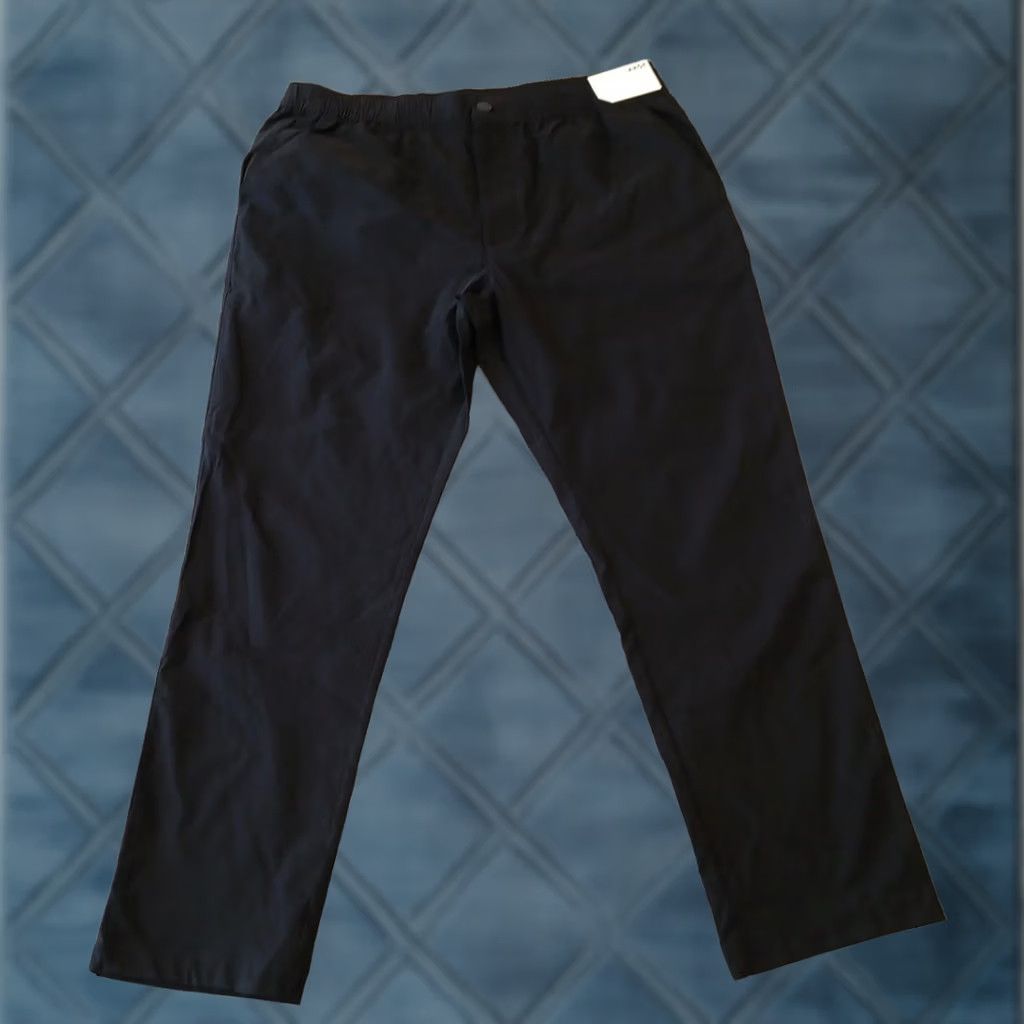Vintage Stylus Pants Womens Large Black Pockets 36x27.5 High Rise New Size 36" / US 14 / IT 50 - 1 Thumbnail