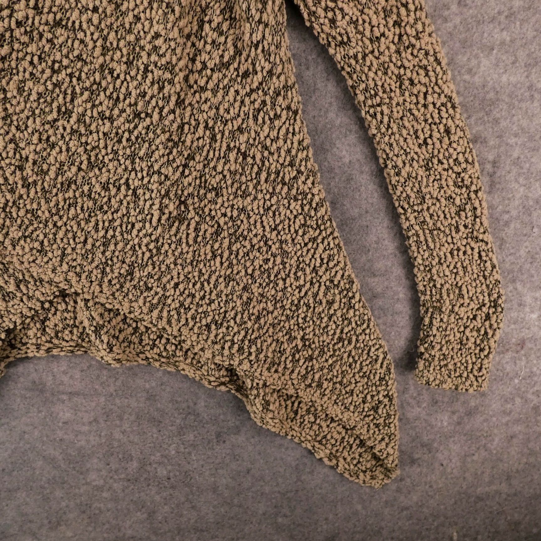 Gloria Vanderbilt Gloria Vanderbilt Cardigan Womens Medium Brown Open Front Long Sleeve Sweater Size L / US 10 / IT 46 - 5 Thumbnail