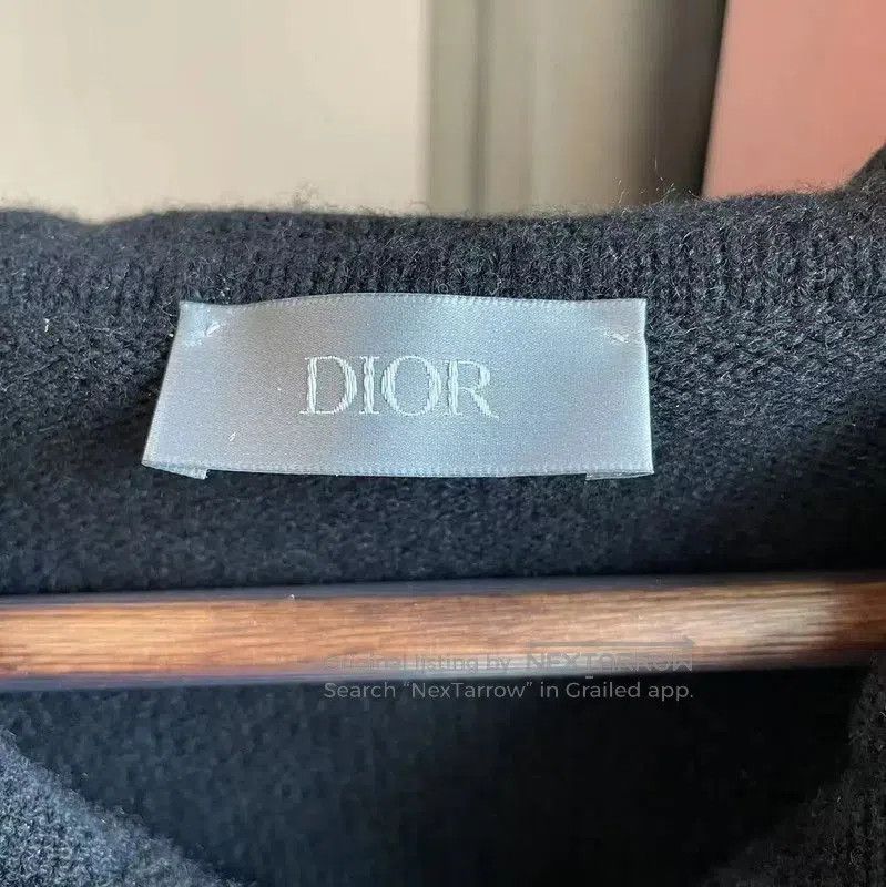 Dior Dior Black Cashmere Hooded Sweater . Size M / US 6-8 / IT 42-44 - 4 Thumbnail