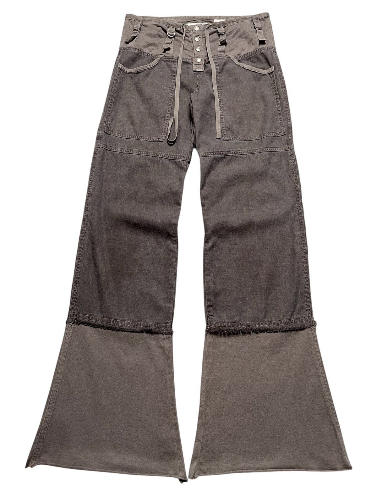 Hysteric Glamour NICE DESIGN✨ Juddy Corn Bondage Flare Pants Size US 28 / EU 44 - 1 Thumbnail