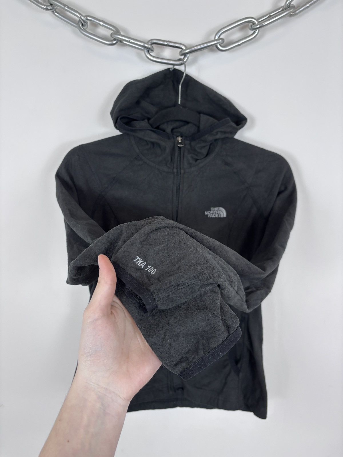 The North Face The North Face Women’s TKA 100 Fleece Jacket Black Outdoor Size S / US 4 / IT 40 - 7 Thumbnail