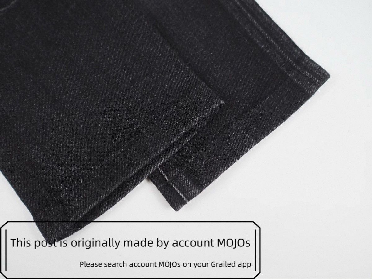 Sz 29 Saint Laurent Paris by Anthony 20SS Black Denim mojos3