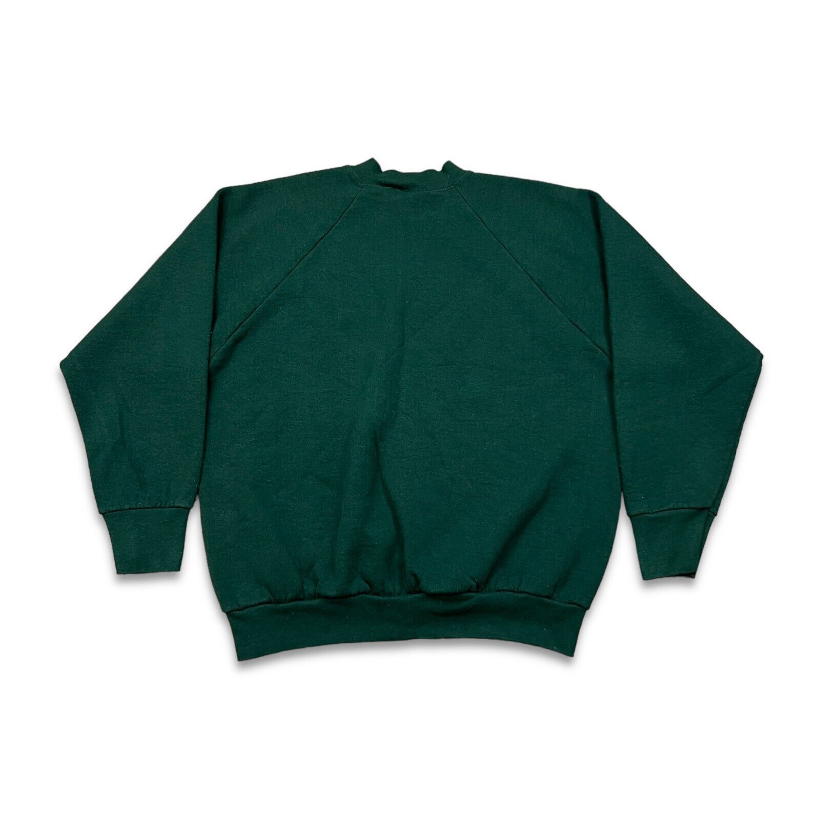 Fruit Of The Loom × Vintage Vintage Blank Sweatshirt Large Faded Pullover 90s Crewneck Size US L / EU 52-54 / 3 - 3 Thumbnail